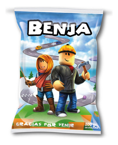 20 Bolsitas Golosineras Chip Bag Roblox 0