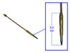 Peabody 21 Cm Thermocouple for Heater 6