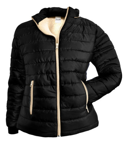 Brocatto Women's Inflatable Jacket with Fleece 6