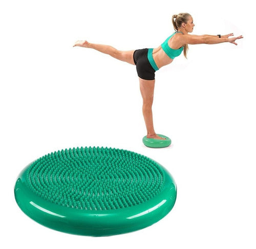 TSP Disco Bosu Equilibrio Balance Propiocepcion Gym X 1 U 4