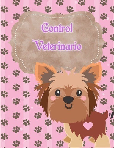 Kit Imprimible 5 Libretas Control Veterinario Mascotas / Ppt 4