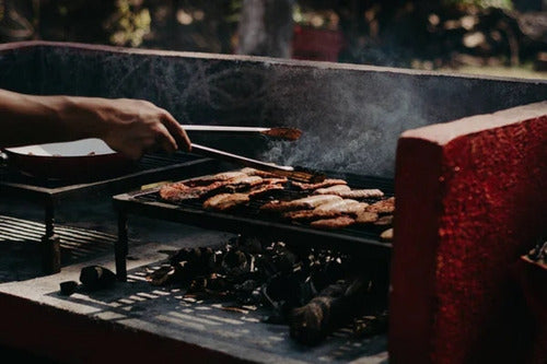 Pinza Gastronomica Acero Inox Reforzada Parrilla Mediana 7