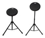 Paititi 8 Inch Practice Drum Pad with Adjustable Stand Function 1