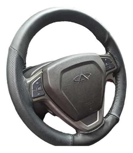 Funda Para Volante Berlingo Cuero Combinado Microtexturado 1