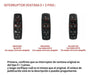 Para Controle De Vidro Mestre Para Jeep Grand Cherokee 3