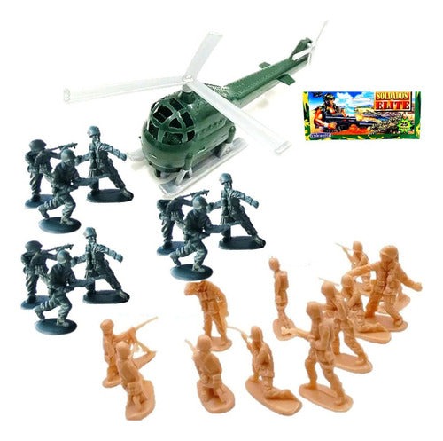 Elite Soldiers 25-Piece Bag Build Your Own Adventure Cod 6138 1