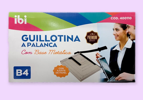 Guillotina A Palanca, Marca Ibi - 400110 - B4 - 1