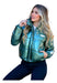 Women's Metallic Puffer Jacket 0