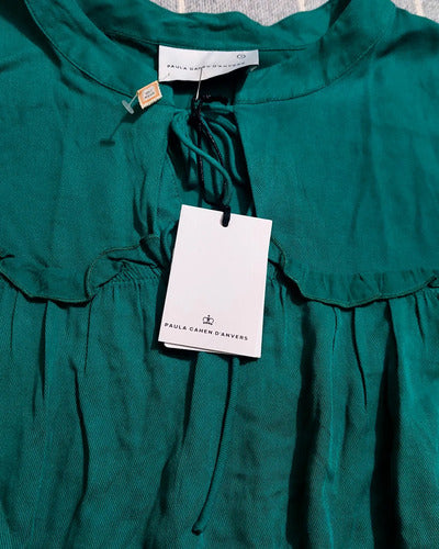 Blusa Verde Paula Cahen D'Anvers 1