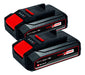 Batería 18v 2x2.5ah Twin Pack Power-x-change De Iones De Lit 0