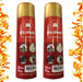 02 Tinta Spray Dourado Alta Temperatura Motor Escape 600ºc 1