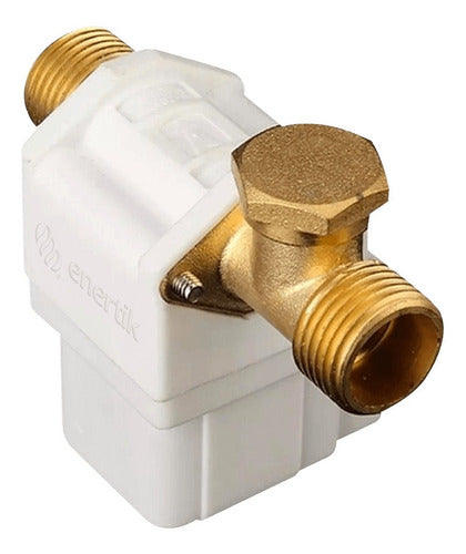 Válvula Solenoide Eléctrica Para Termo Solar 12vcc 1/2'' 0