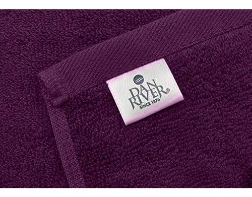 Dan River 100% Cotton Bath Towel Set, Pack of 4 3