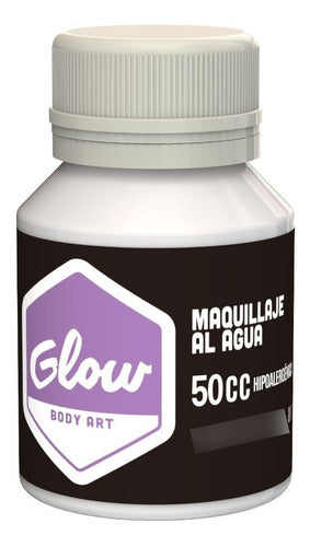 Liquid Artistic Glow Body Art Body Paint Basic Matte Colors - 50ml 1
