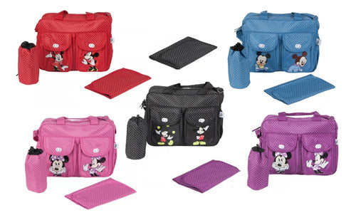 Disney Mickey Minnie 2021 Maternal Bag with Changing Pad 0