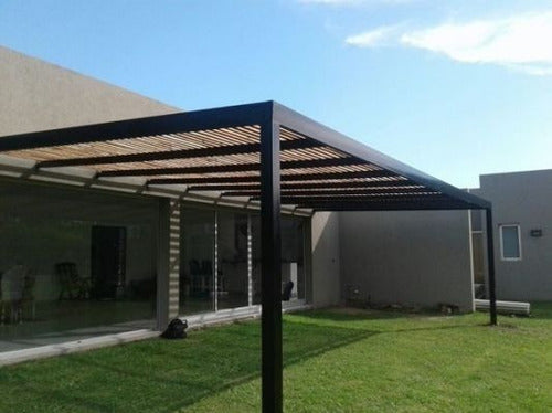 Uruguaytechados Construction of Decks and Pergolas in Iron and Wood 1