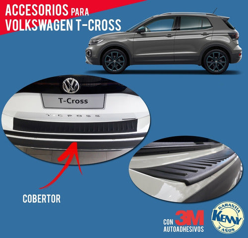 Vw T-cross 2023  Cobertor Zocalo Trasero Con 3m Kenny 3