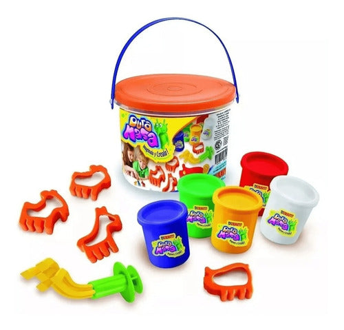 Duravit Duramasa Bucket Play Dough Set with Accessories 0