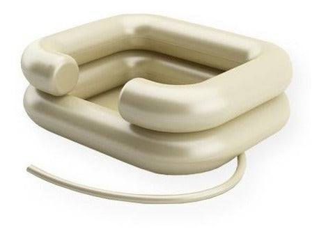 Pileta Bañera Inflable Para La Cama Lavar Cabello Ortopedica 2