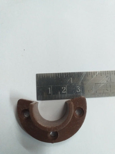 Plastic Brown 5/8 Pipe Support for Hanging Furniture 2