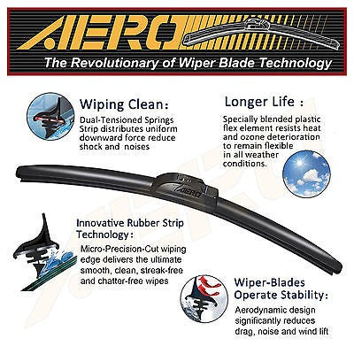 Aero Voyager Windshield Wipers 28 + 20 OEM C 2