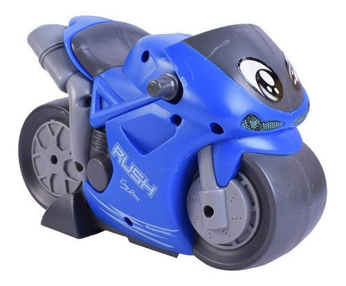 My Fast Moto Pull Back The Blue Elf 15 cm 1