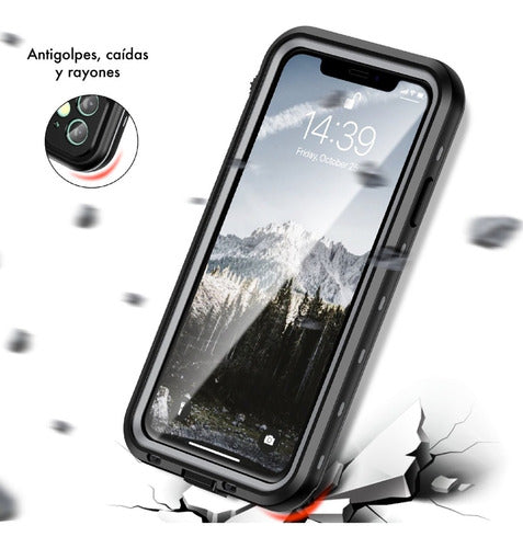 Funda Compatible iPhone 13 - Sumergible Agua - Alto Impacto 7