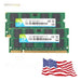 Usa 4gb 2 X 2 Gb 2 G 2rx8 Pc2-5300 Ddr2 667mhz 200pin Laptop 0