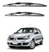 Set of 2 Front Rubber Wipers Renault Clio 2 - 2006 2007 0