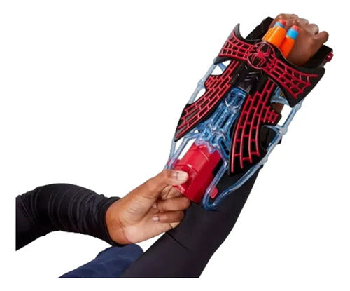 Hasbro Spiderman Tri-shot Launcher Miles Morales 3