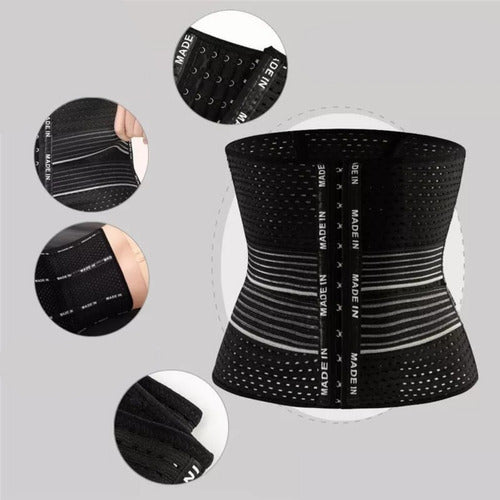 Waist Cincher Corset Reducing Shapewear with 6 Rows 6