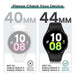 Tensea [44Pack] for Samsung Galaxy Watch 5 2022 & 4 2021 Screen Protector and Case 44mm 1