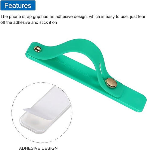 Anti-Theft Soft Silicone Ring Phone Holder Strap 135