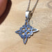 Surgical Steel Amulet Pendant Protection Luck Energy Om with Gift Chain 22