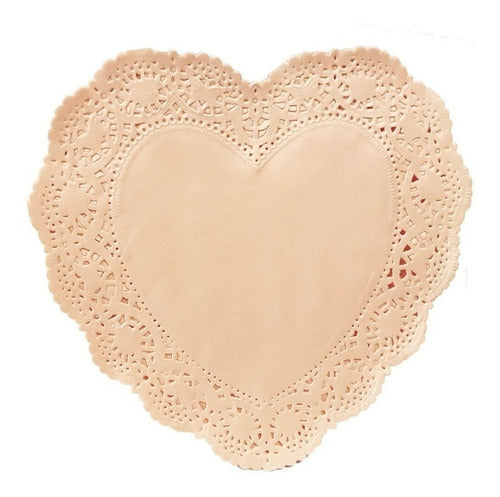 Blondas Corazón Grande 15cm X500 Unidades 3