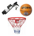 Basketball Hoop Set Nº7 with Spring + Basketball Nº7 + Inflator 0