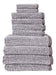 Juego De Toallas De Baño Jacquard De Diamantes Everplush, 10 0