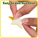 Ready 2 Learn Glitter Foam Stickers - Silver And Gold Stars - Pack Of 168 2