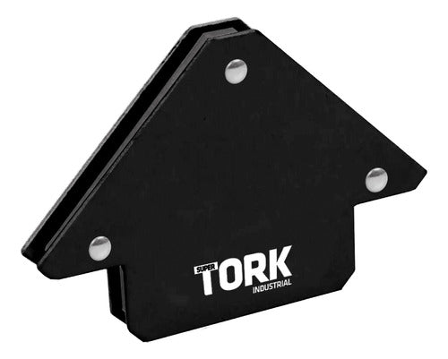 Kit 6 Esquadro Magnético Soldador Suporta 12kg Super Tork 3