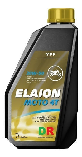 Aceite Elaion 20w50 4t Moto Mineral 4 Tiempos Solo Fas Motos 0