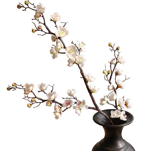 Cn-Knight 3pcs Cherry Blossom Artificial Branches, Flower 0