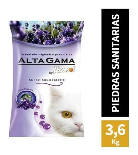 Alta Gama Piedra Perfumada Lavanda X 3,6 Kg X6 Unidades 2