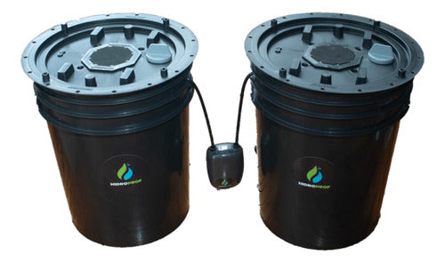 Hidroprof Hydroponics Duo Eco 20L System DWC Indoor 0