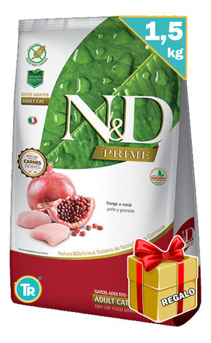 Ración Para Gato - N&d Feline Adulto 1,5kg + Envío Gratis 0