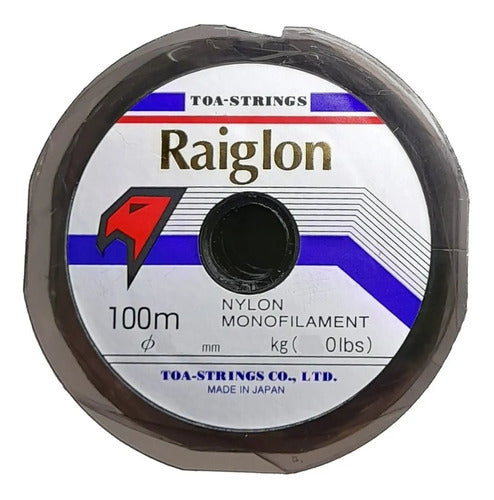 Raiglon Japanese Nylon Fishing Line 0.37mm Monofilament 4