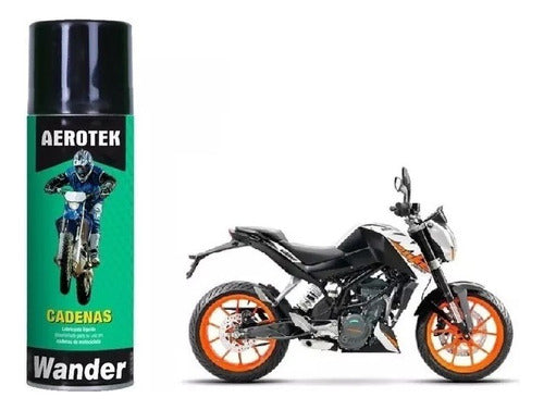 Wander Lubricante De Cadena Moto Aerotek - Gb Motos 0