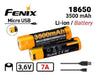 Fenix Rechargeable USB Battery 18650 3500mAh 3.6V X2 Units 2