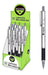 Pizzini 1435R 0.5mm Metal Mechanical Pencil with Eraser and Refillable Feature 0