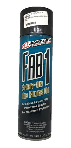 Maxima Fab-1 Air Filter Oil Aerosol for Motorcycles 0
