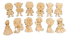 BAIRES CORTE LASER Characters Shapes for Painting - 15cm X 10 Units 0